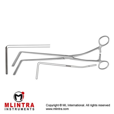 Resano Atrauma Sigmoid Anastomosis Clamp Stainless Steel, 28 cm - 11"